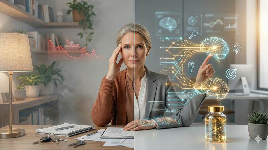 Research Thumbnail for Menopause Brain Fog: Why It Happens and 7 Research-Backed Ways to Get Your Focus Back