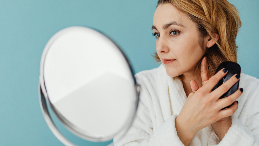 Research Thumbnail for Menopause and Hair Loss: What Research Says About the Estrogen Connection